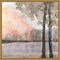 View Behind the Trees II by Samuel Dixon Framed Canvas Wall Art